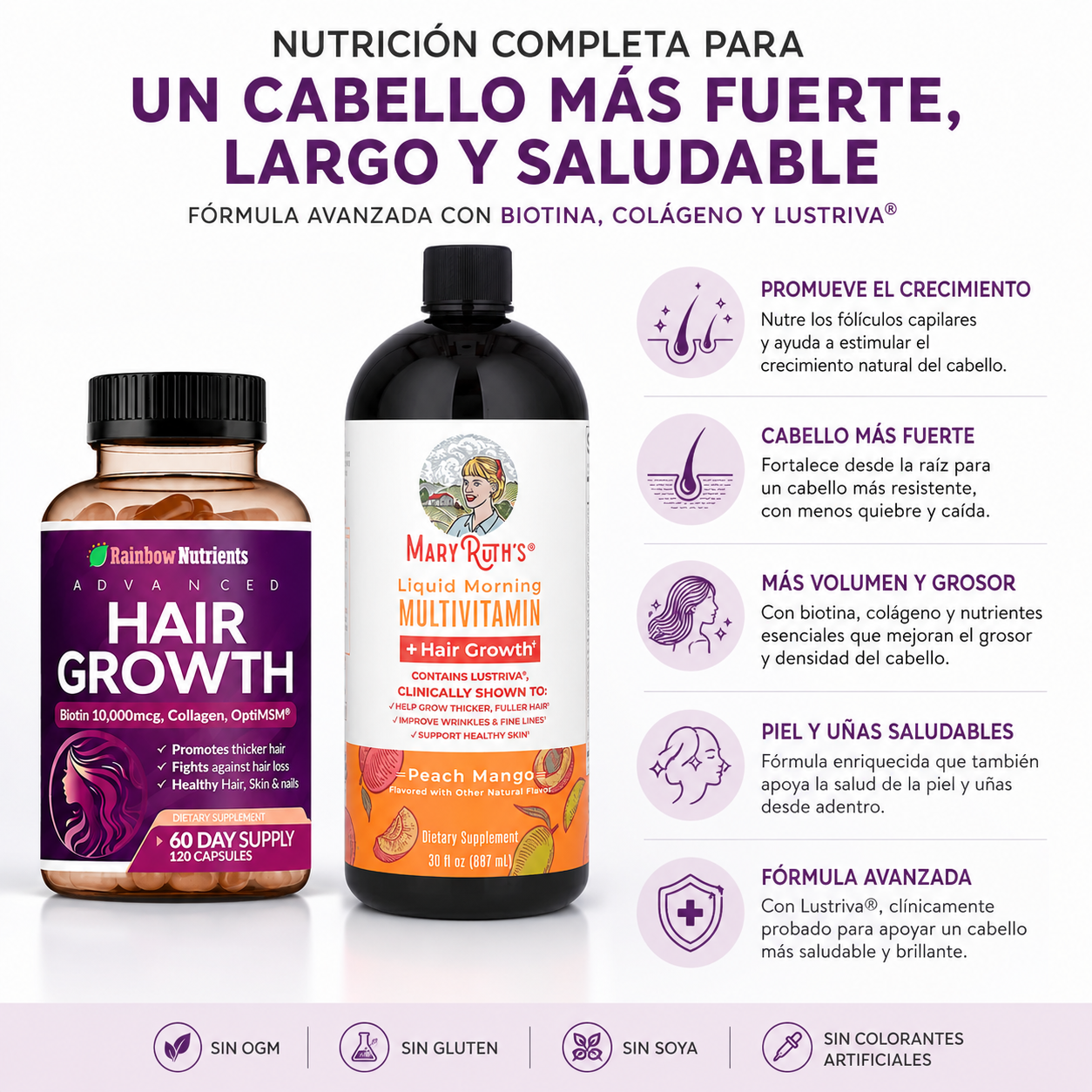 Combo Multivitaminico Hair Growth