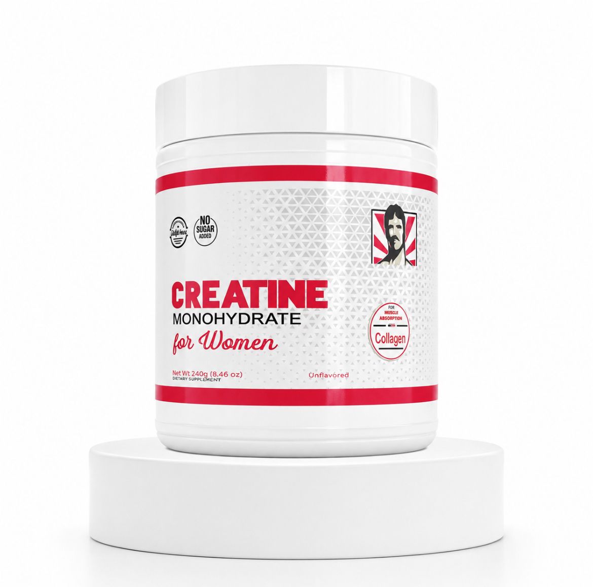 Creatina monohidratada for women